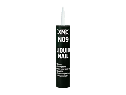 Genomskinligt nagelfritt lim
