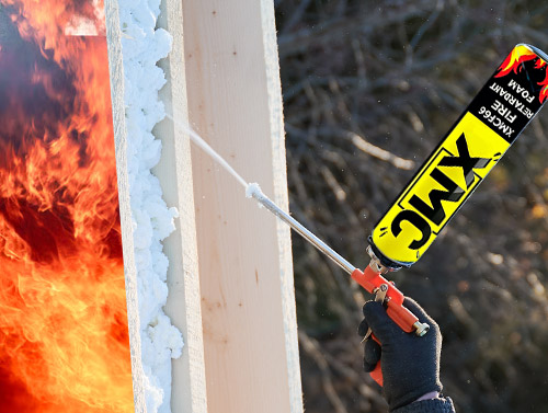 Brandbeständigt PU-skumtätningsmedel